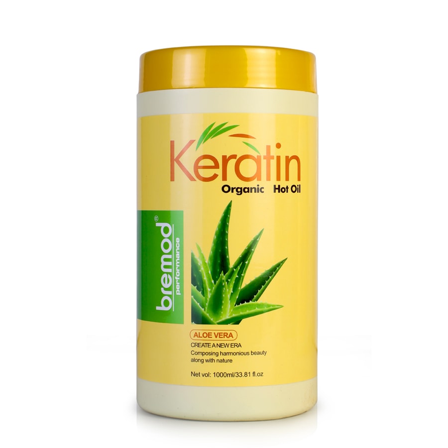 Keratin Organic Hot Oil - Aloe Vera